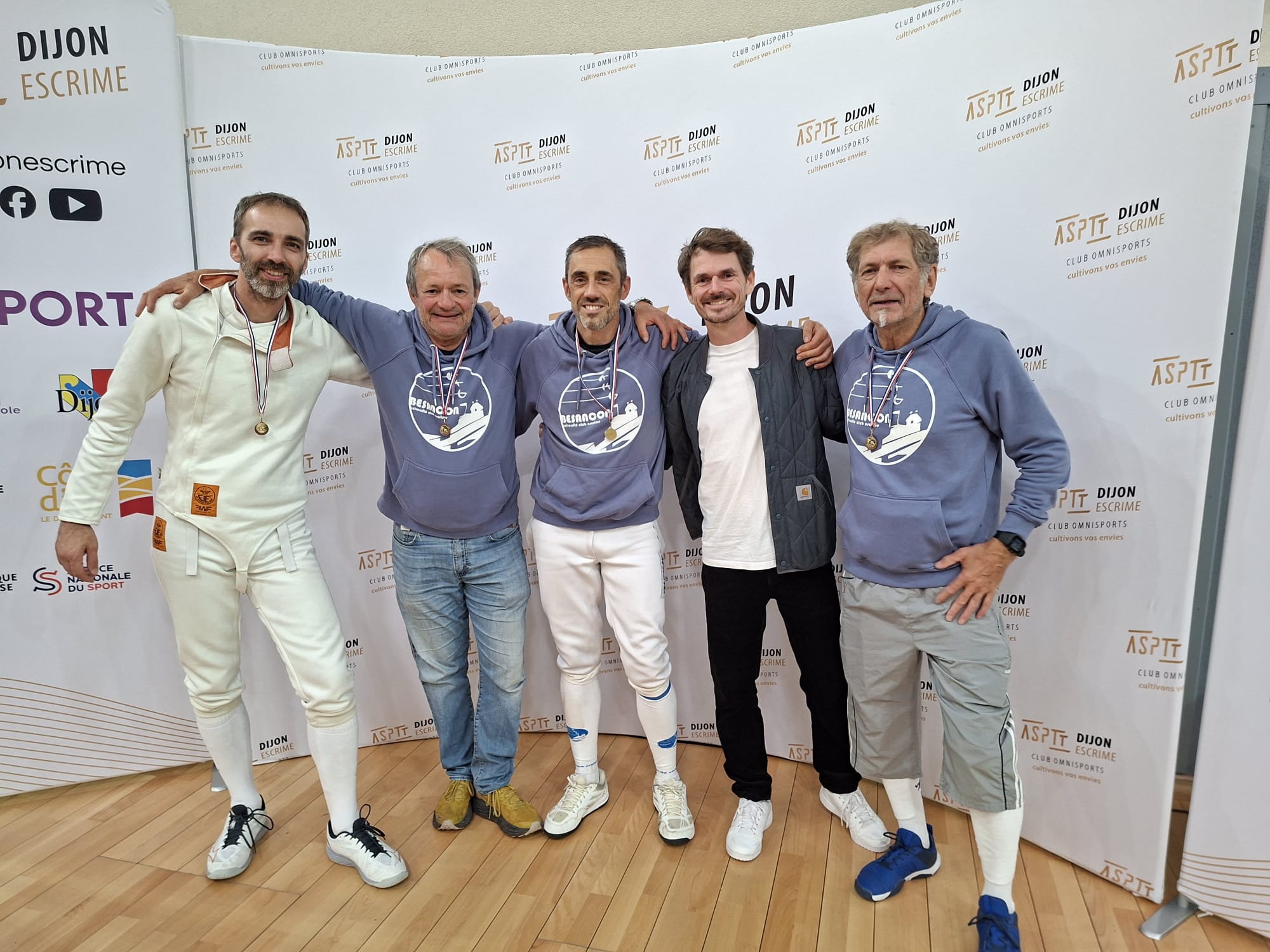 Épreuve régionale d'épée à Dijon