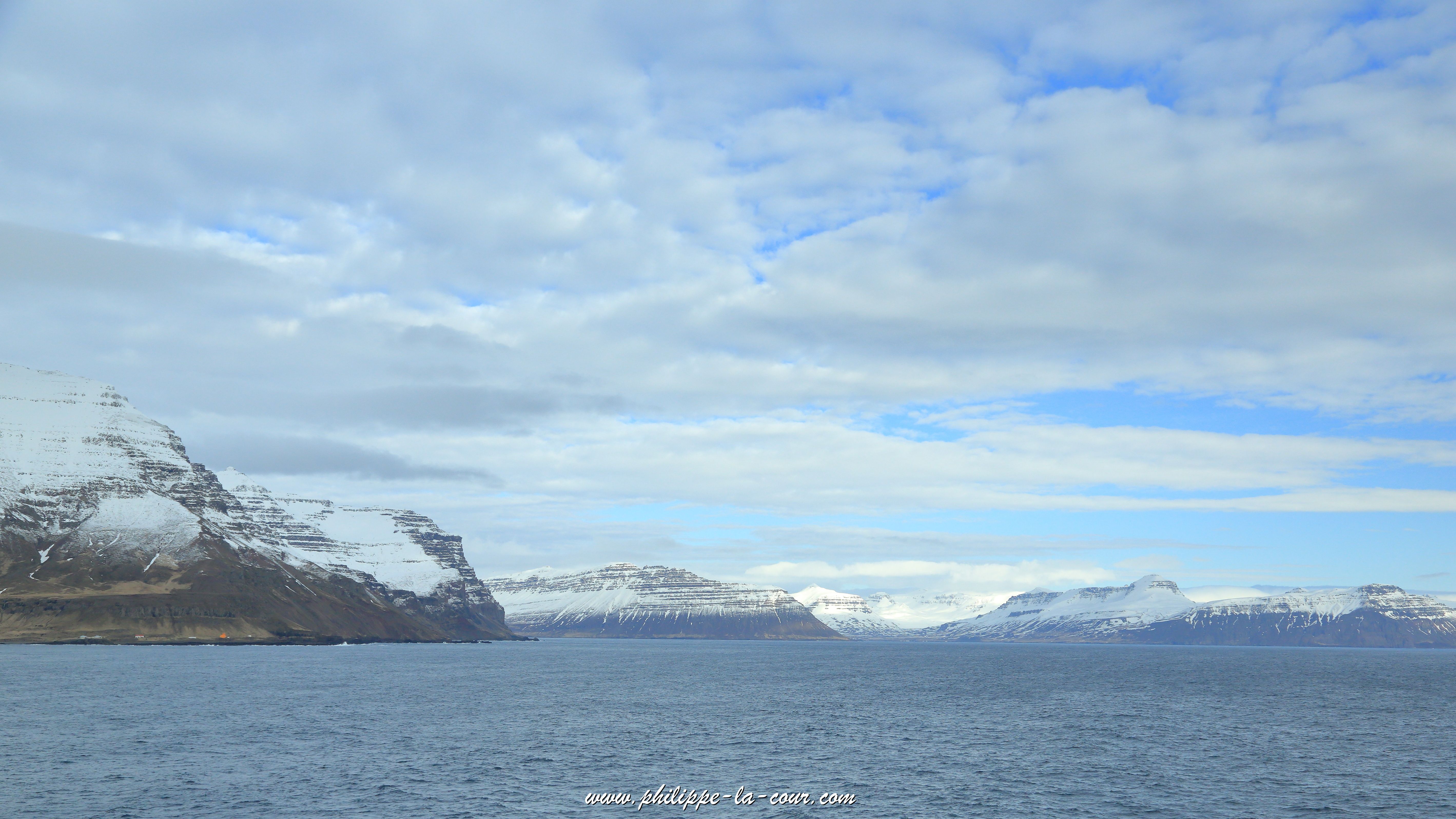 Arrivée en Islande