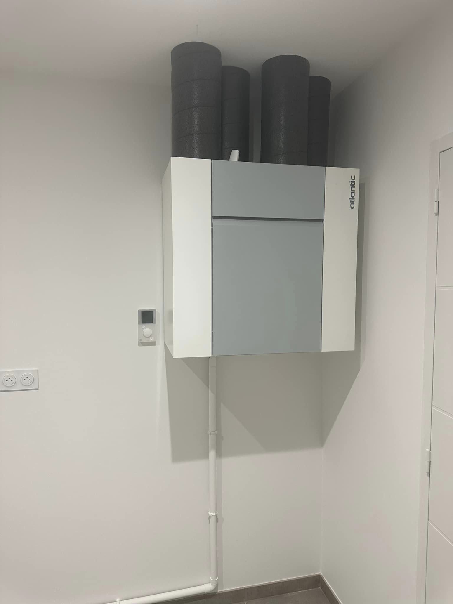 Installation d’une Pompe a chaleur Air/Eau sur la commune du Bignon