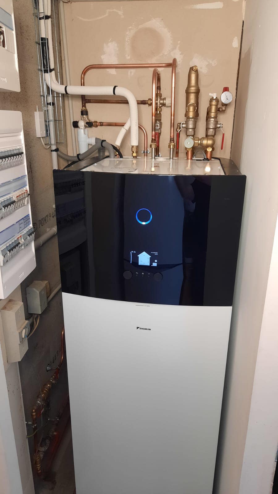 Installation d’une Pompe a chaleur Air/Eau sur la commune du Bignon