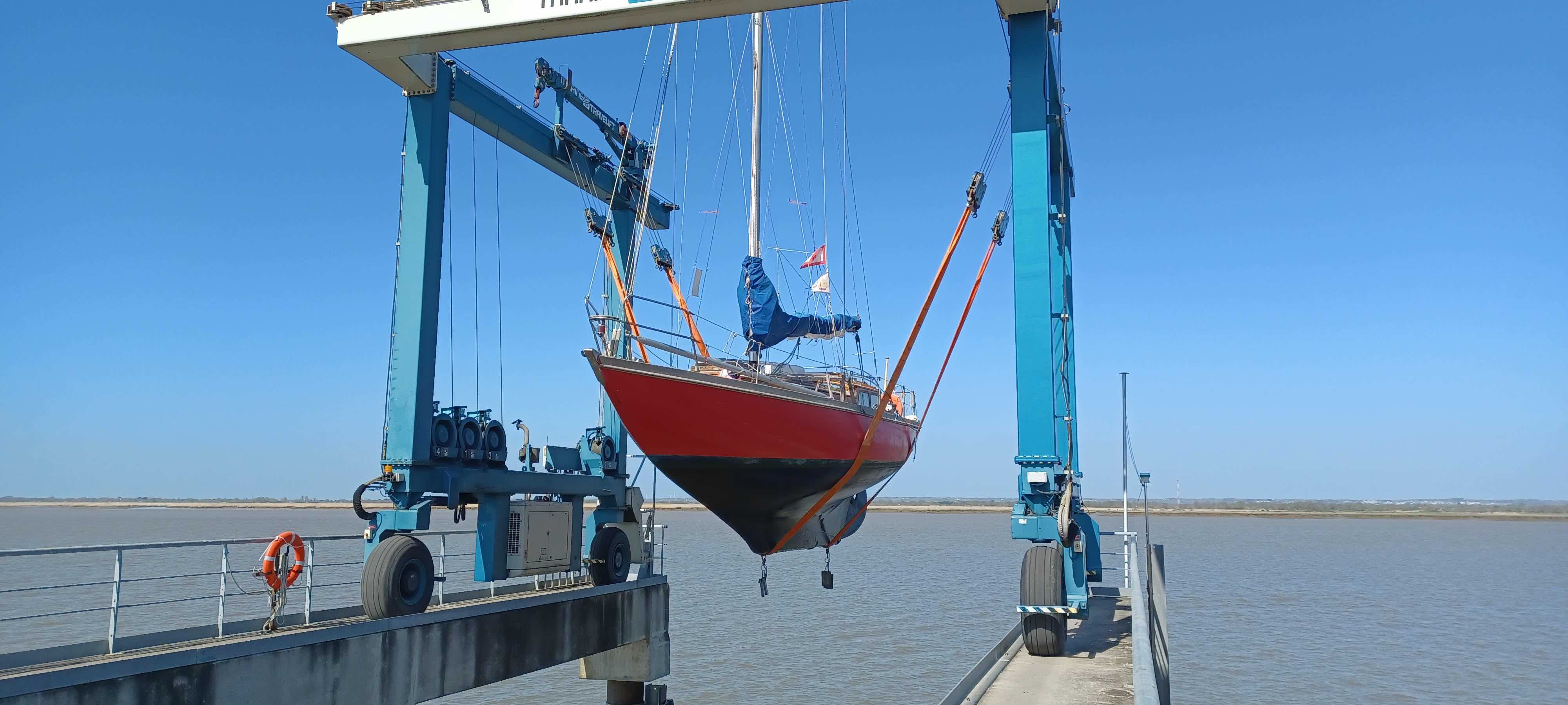 Boréas en carénage annuel, ce n'est jamais une routine pour le bateau amiral des VG