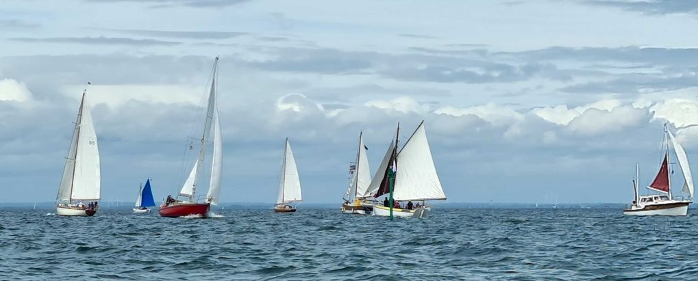 Le Boréas a fait ses premiers pas parmi les beaux et grands bateaux traditionnels