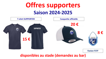 2024 2025 offres supporters