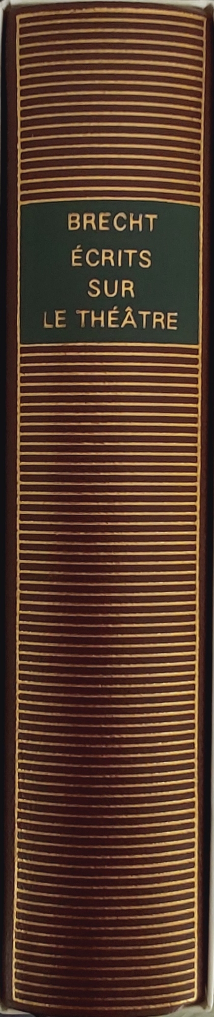 Volume 470 de Berthold Brecht dans la Bibliothèque de la Pléiade