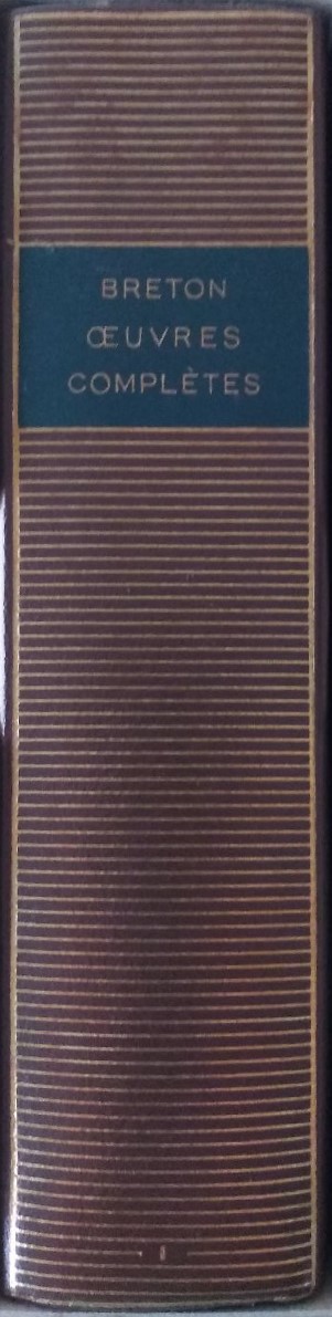 Volume 346 de André Breton dans la Bibliothèque de la Pléiade.