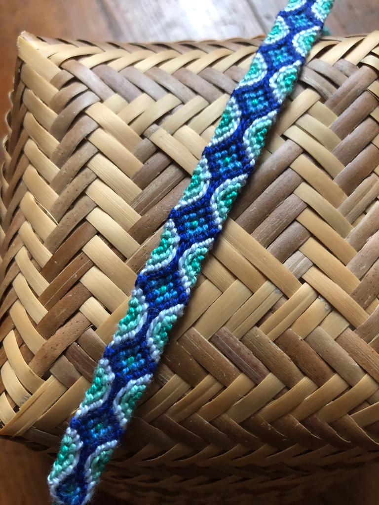 Tapisserie-bleu-vert