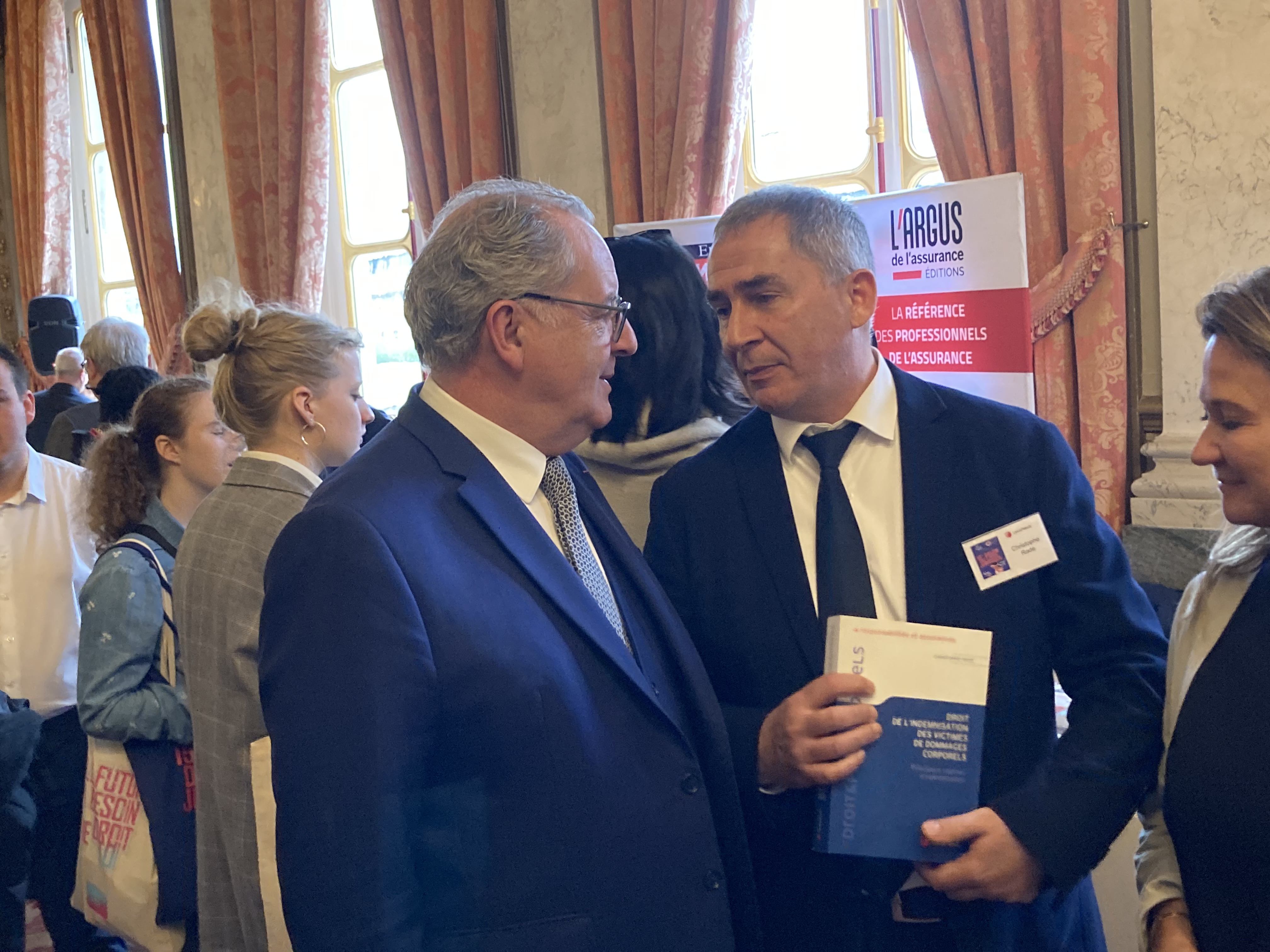 Le pr pare avec le pre sident du conseil constitutionnel richard ferrand laurent sebag