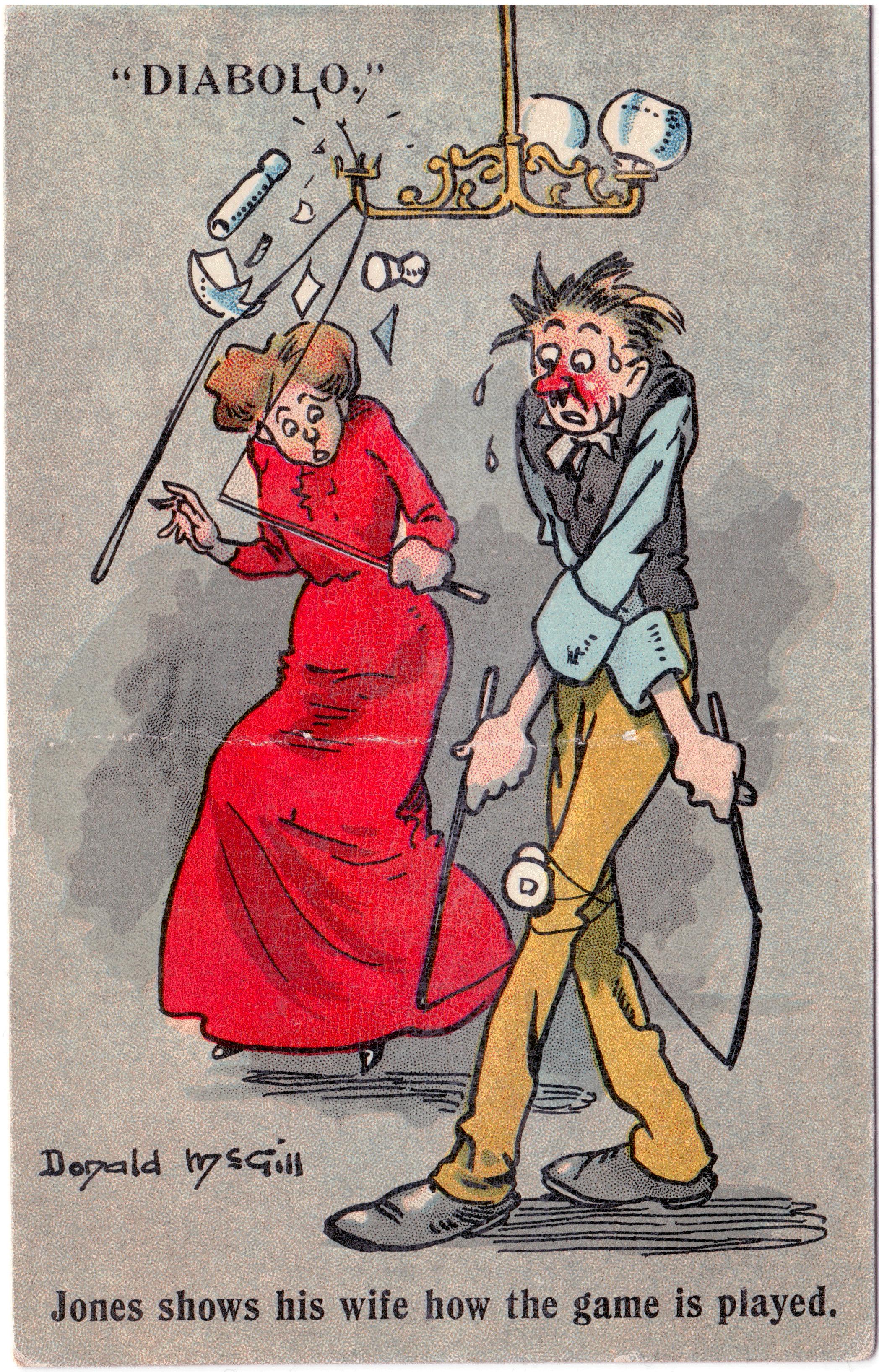 Diabolo post card 1