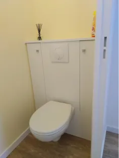 Installation wc suspendue sans bride