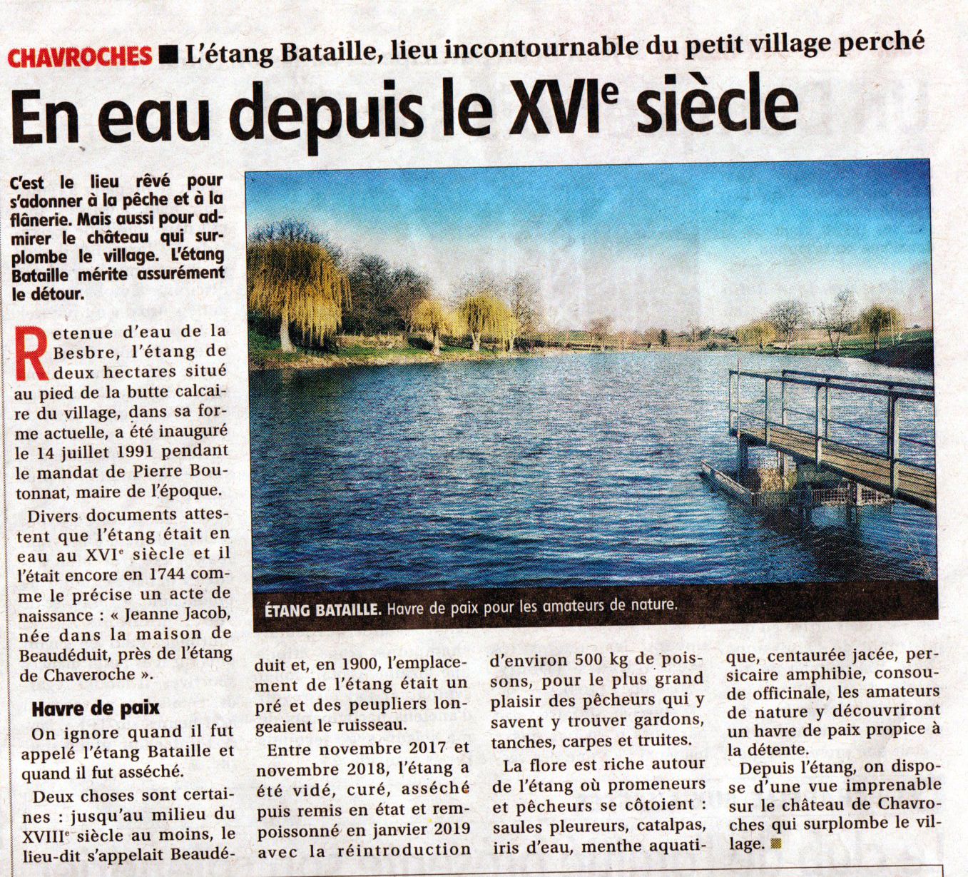 Etang de chavroches montagne du 14 01 21