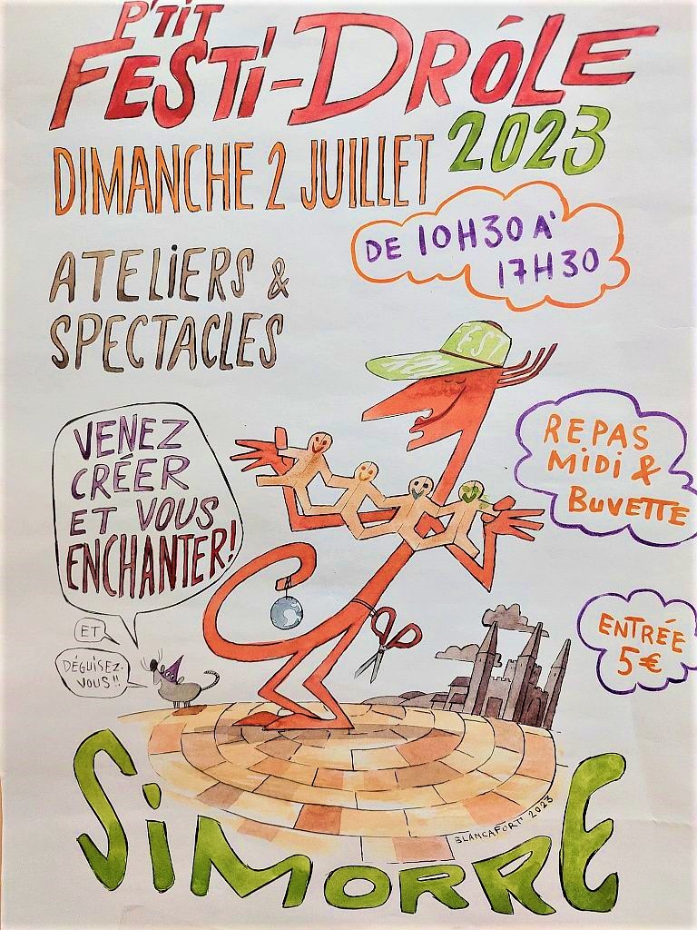 Festidrole simorre 2023 affiche