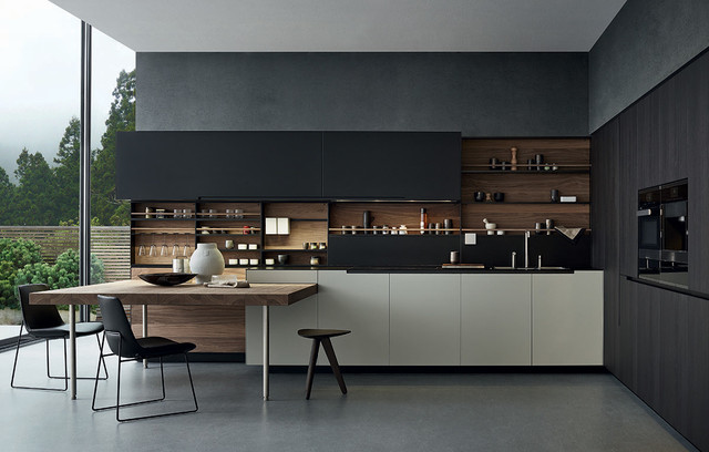 Contemporary kitchen pau 64