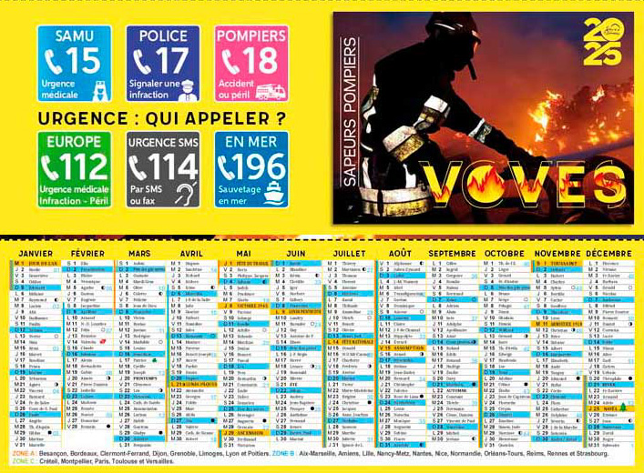 Petit calendrier personnalise