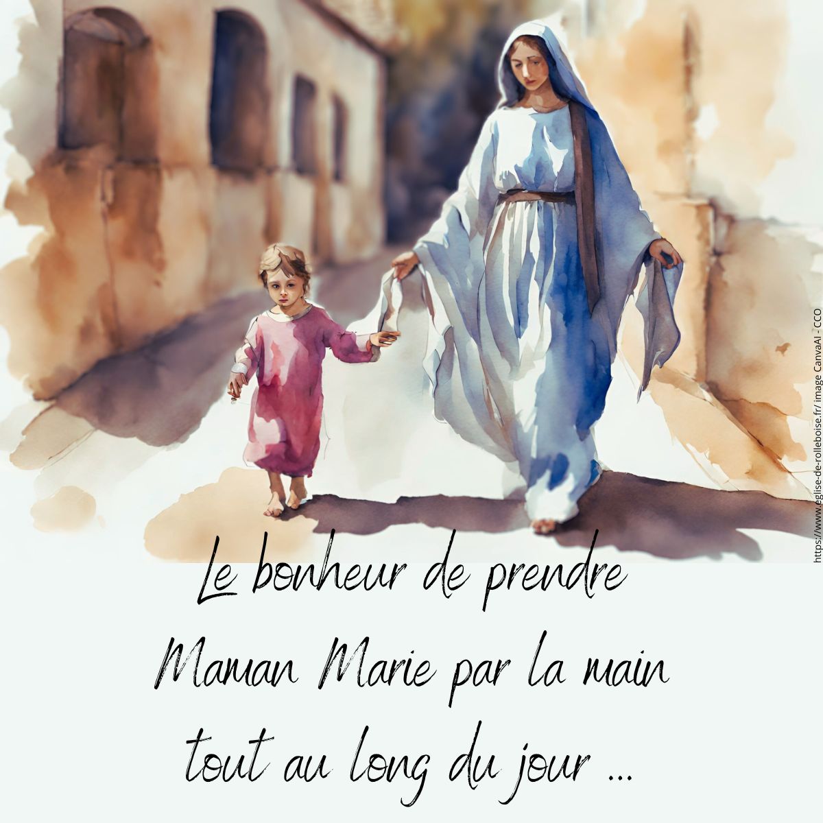 Le bonheur de la prendre par la main tout au long du jour 1200 x 1200 px 1 