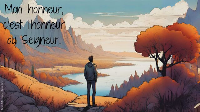 Mon honneur c est l honneur du seigneur 