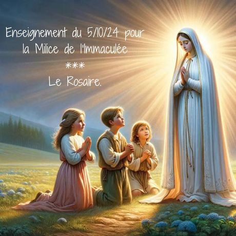 Enseignement-du-51024-pour-la-Milice-de-l-Immaculee-     -Le-Rosaire-