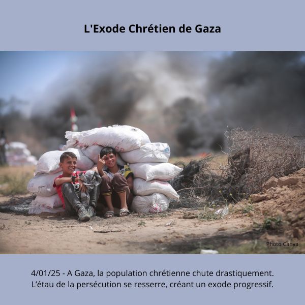 L'Exode Chrétien de Gaza