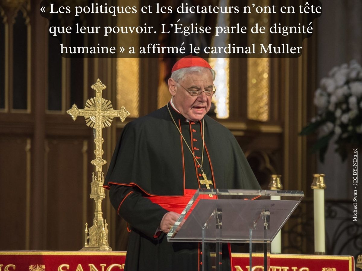 « Les politiques n’ont en tête que leur pouvoir. L’Église parle de dignité humaine »