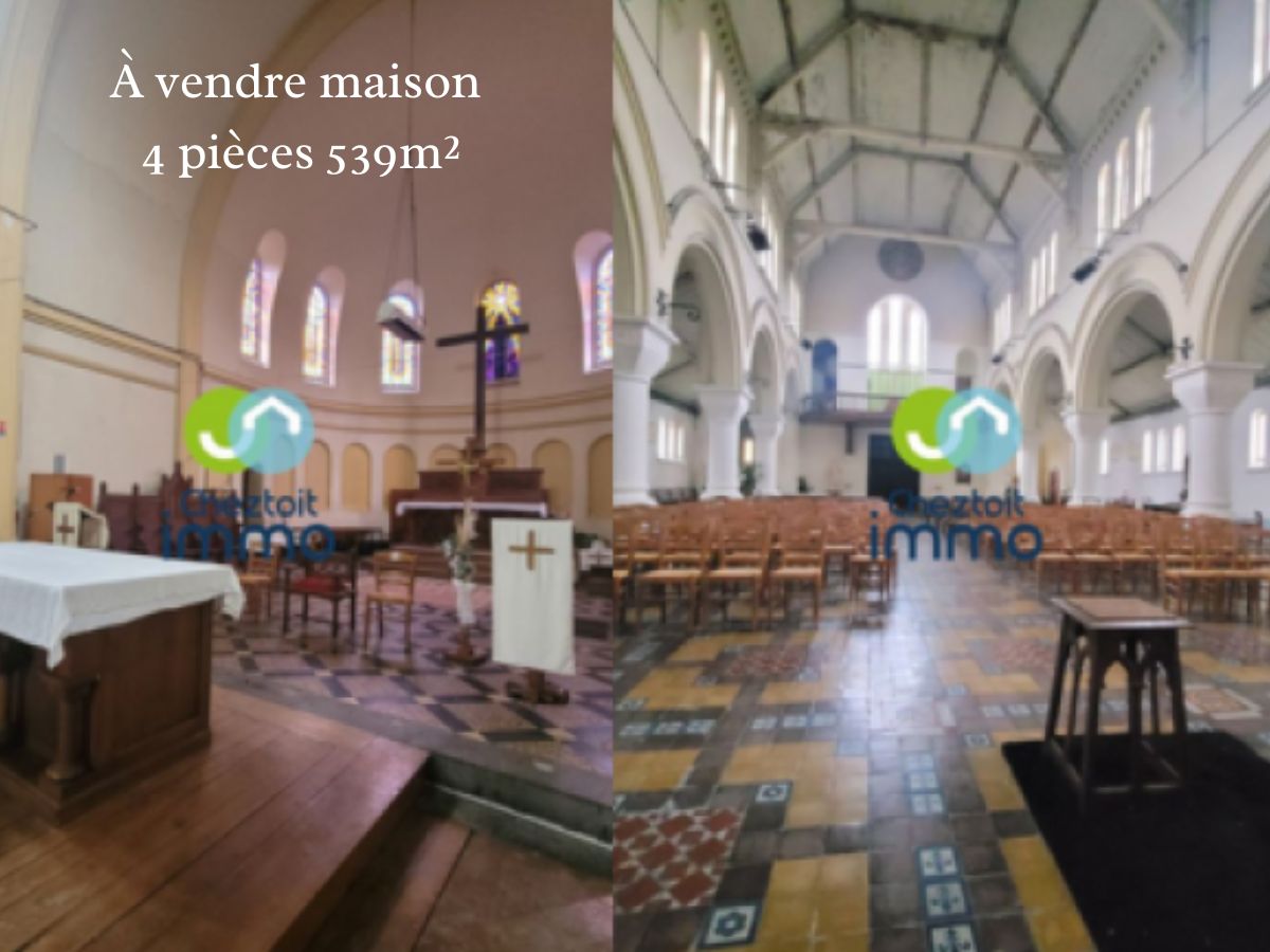 Une église française en vente sur Le Bon Coin !