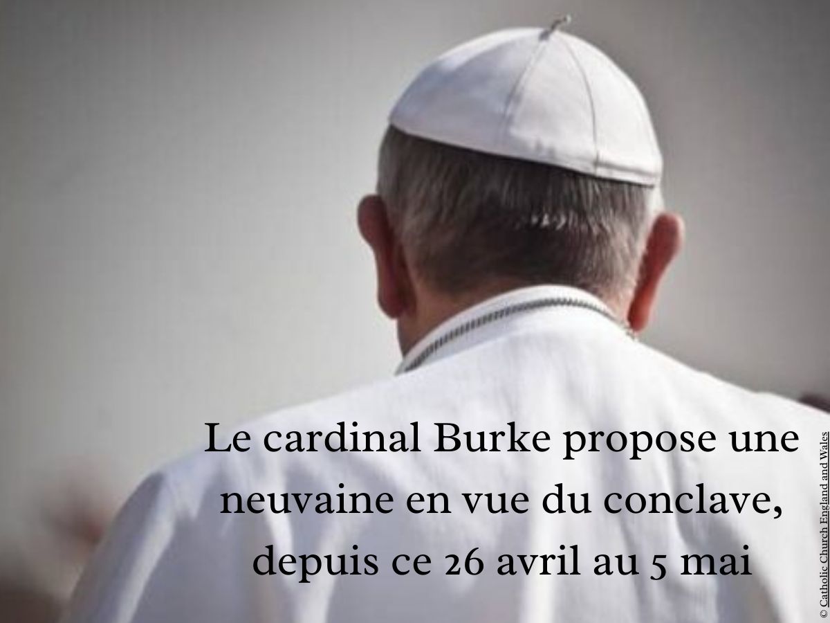 Neuvaine en vue du conclave