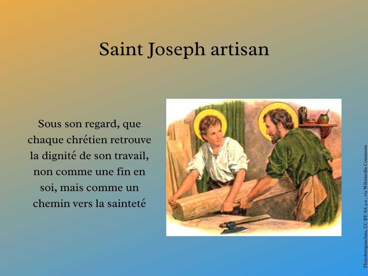 Saint Joseph artisan