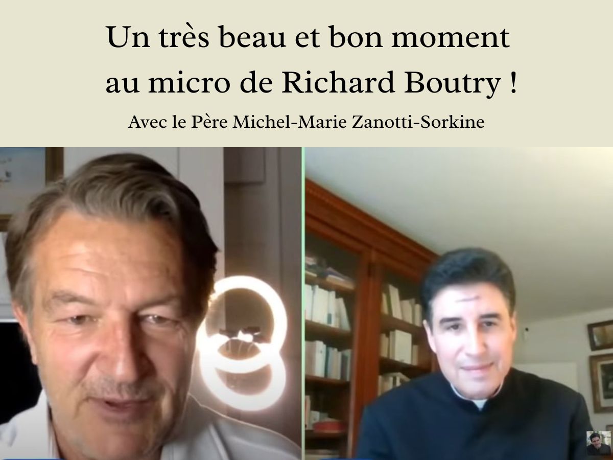 Un très beau et bon moment au micro de Richard Boutry !