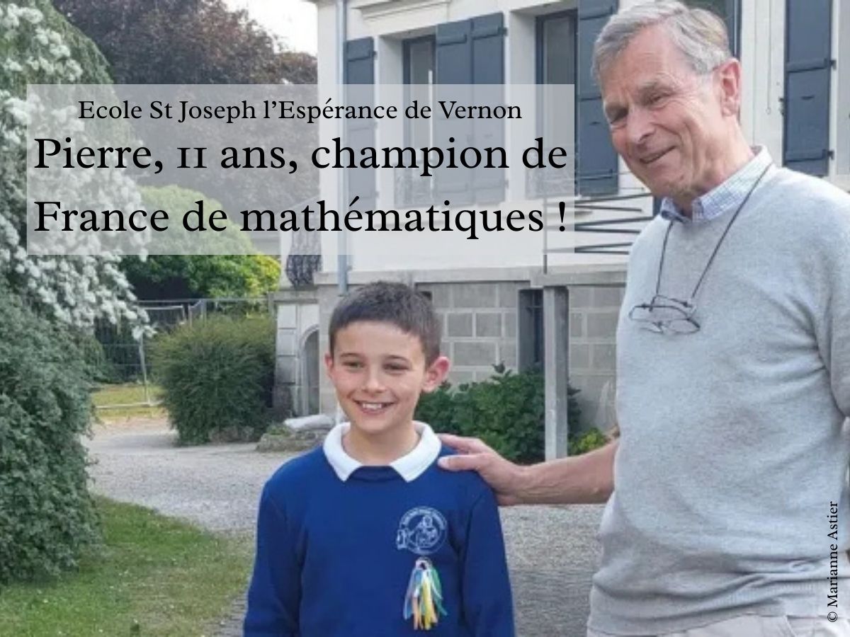 Pierre, 11 ans, champion de France de mathématiques !