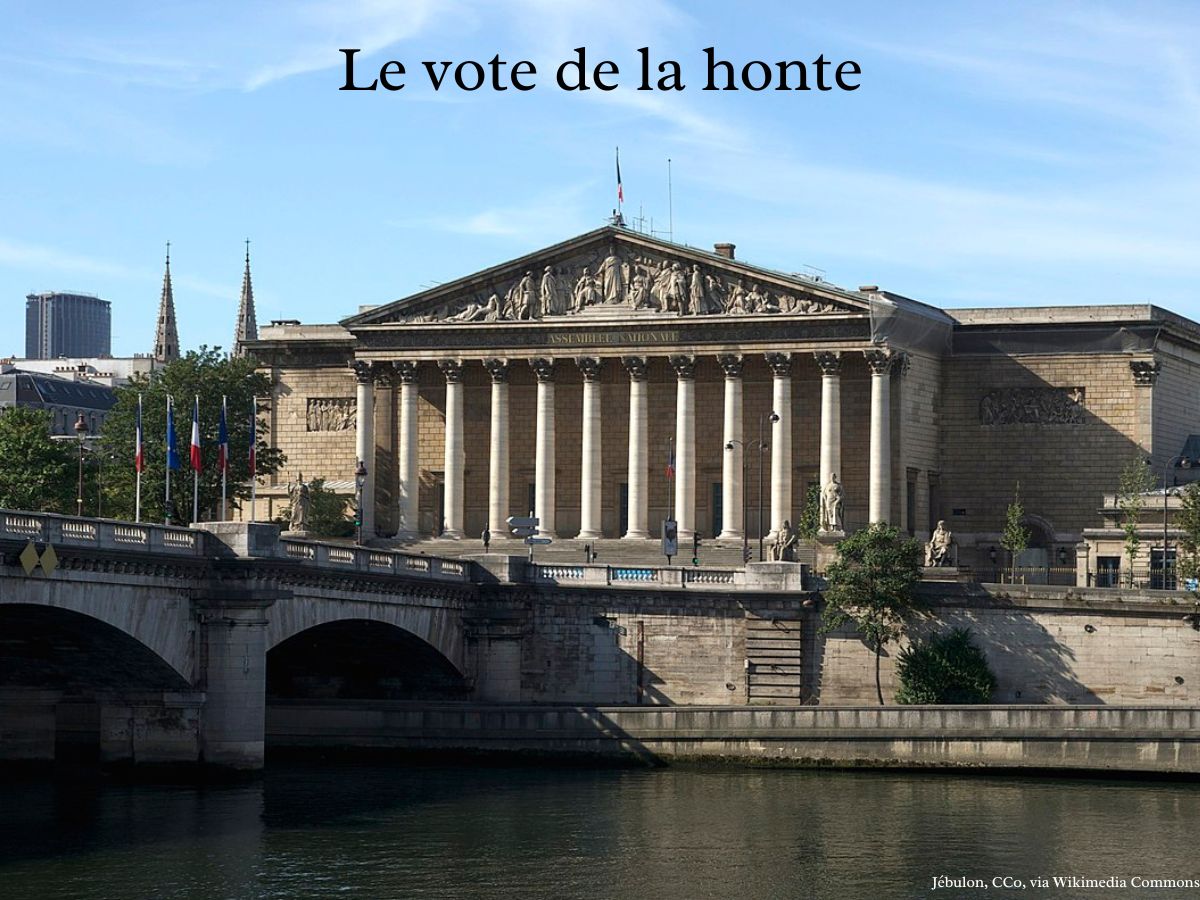 Le 27 mai 2025 : Un vote pour "les valeurs" de la République 