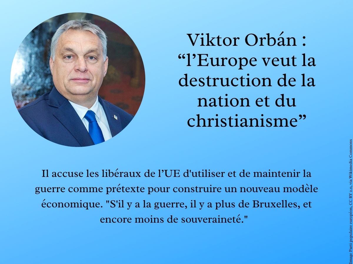 Orbán: Plans pour l'Europe Chrétienne et Souveraine