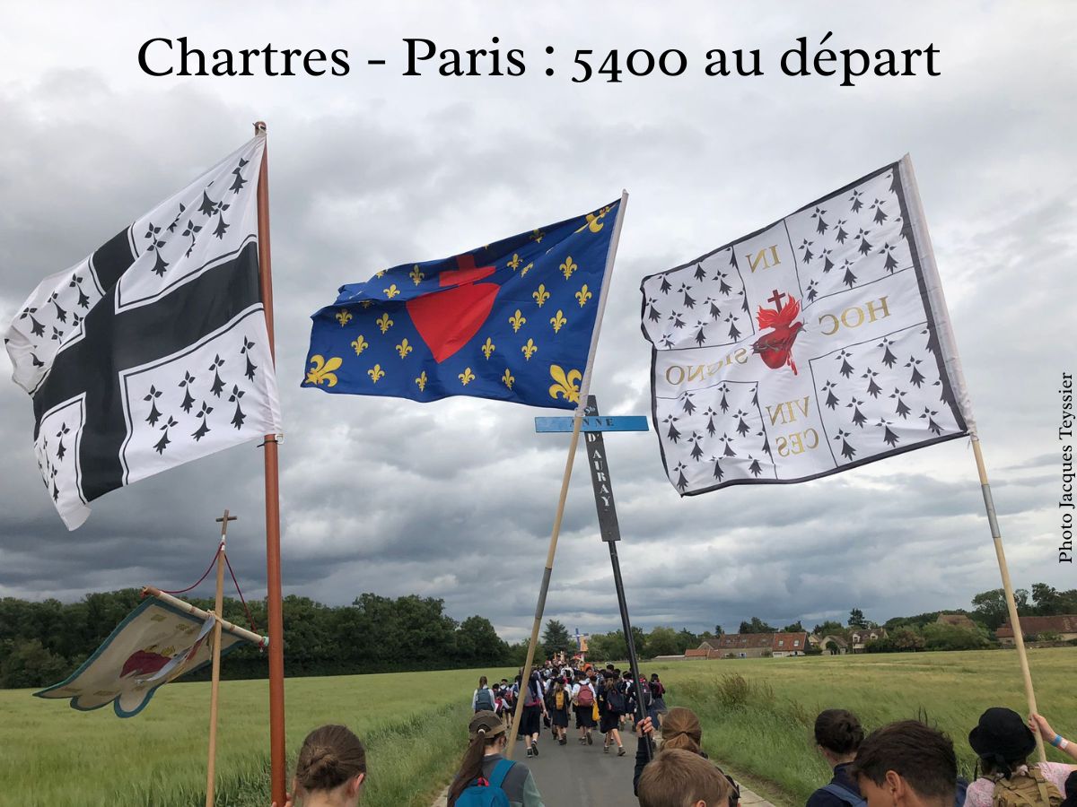 Chartres - Paris : 5400 au départ