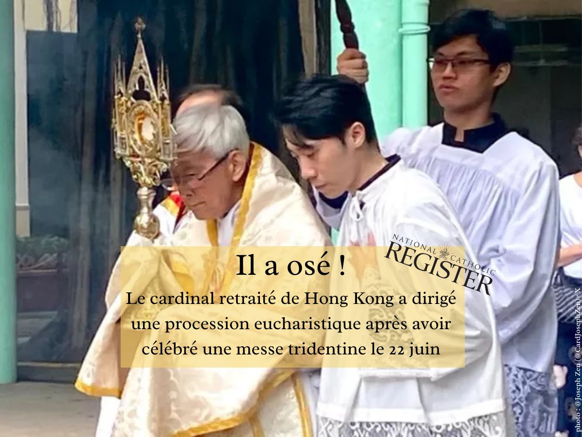 Dans une déclaration audacieuse, le cardinal Zen envoie de multiples messages à Hong Kong