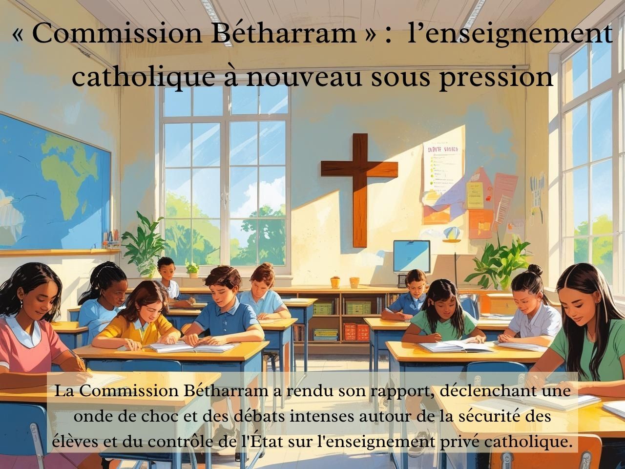 « Commission Bétharram » :  l’enseignement catholique à nouveau sous pression