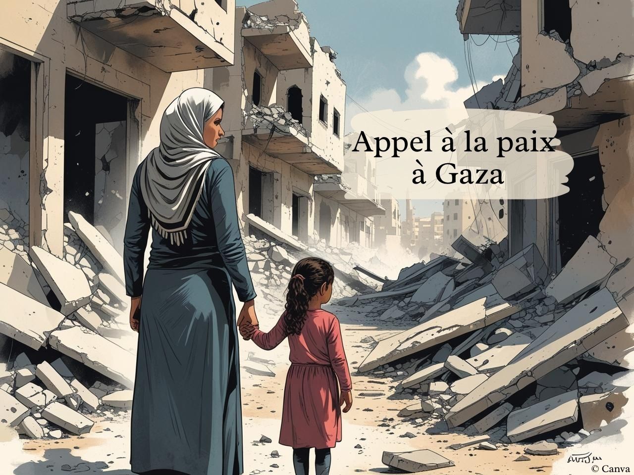 Appel à la paix en Palestine