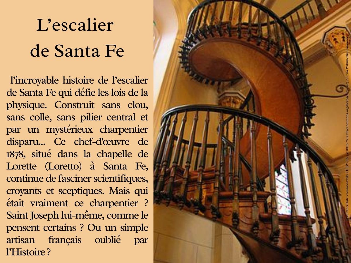 L'escalier miraculeux de Santa Fe