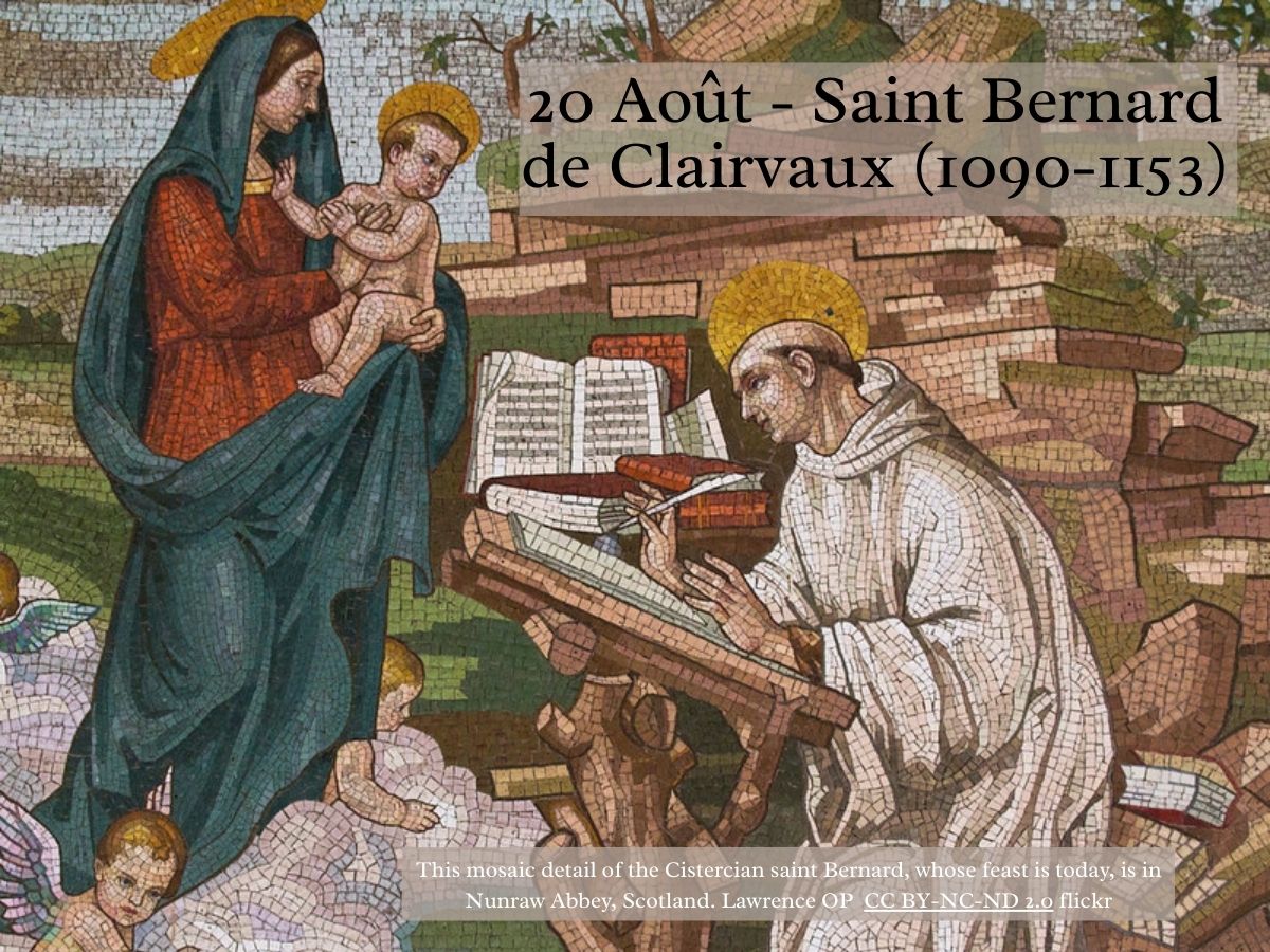 Les Routiers Scouts d'Europe à Vézelay sur les pas de St Bernard de Clairvaux (1090-1153)