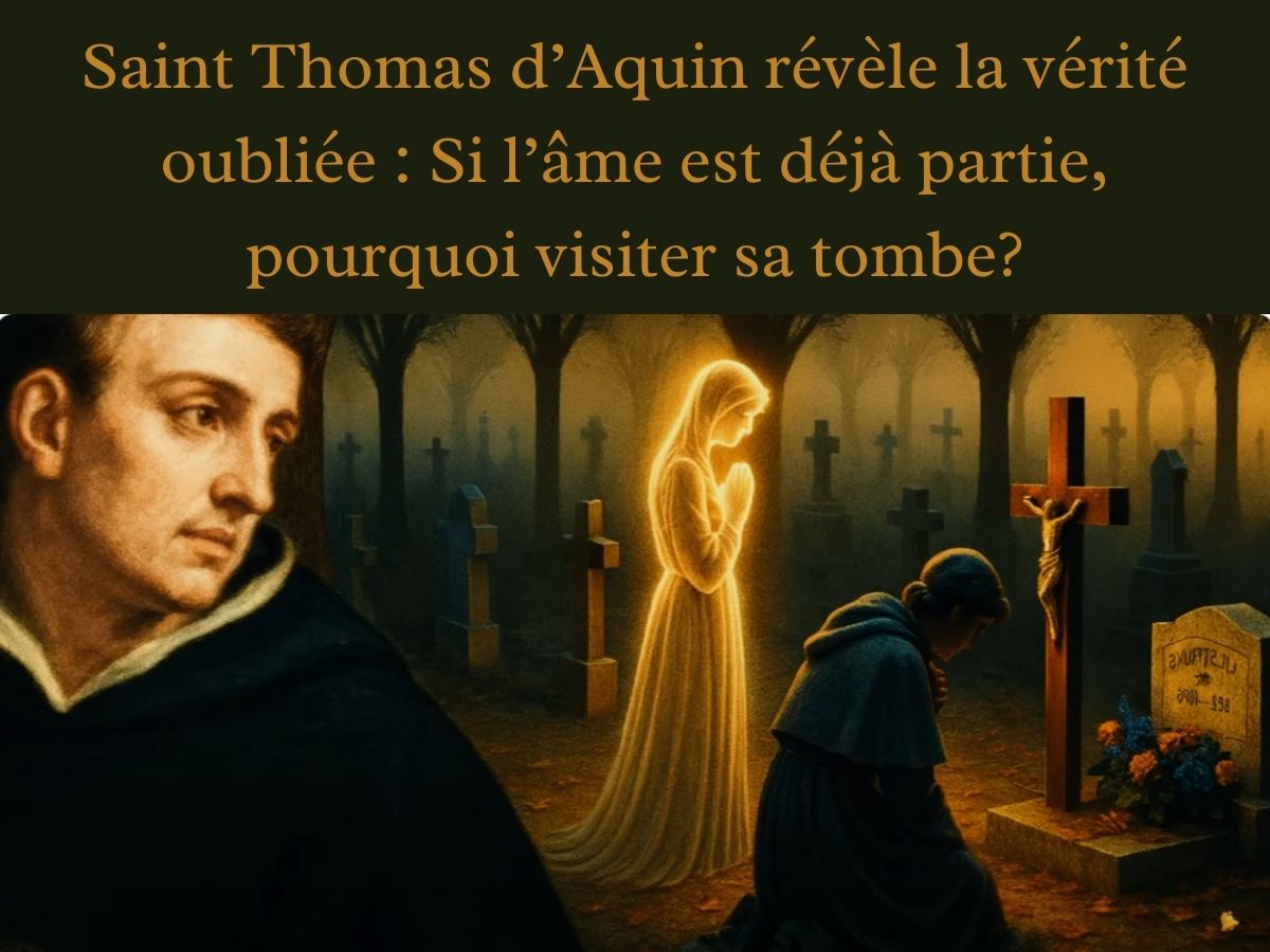 St Thomas d'Aquin : de l'intérêt de visiter les tombes de nos anciens