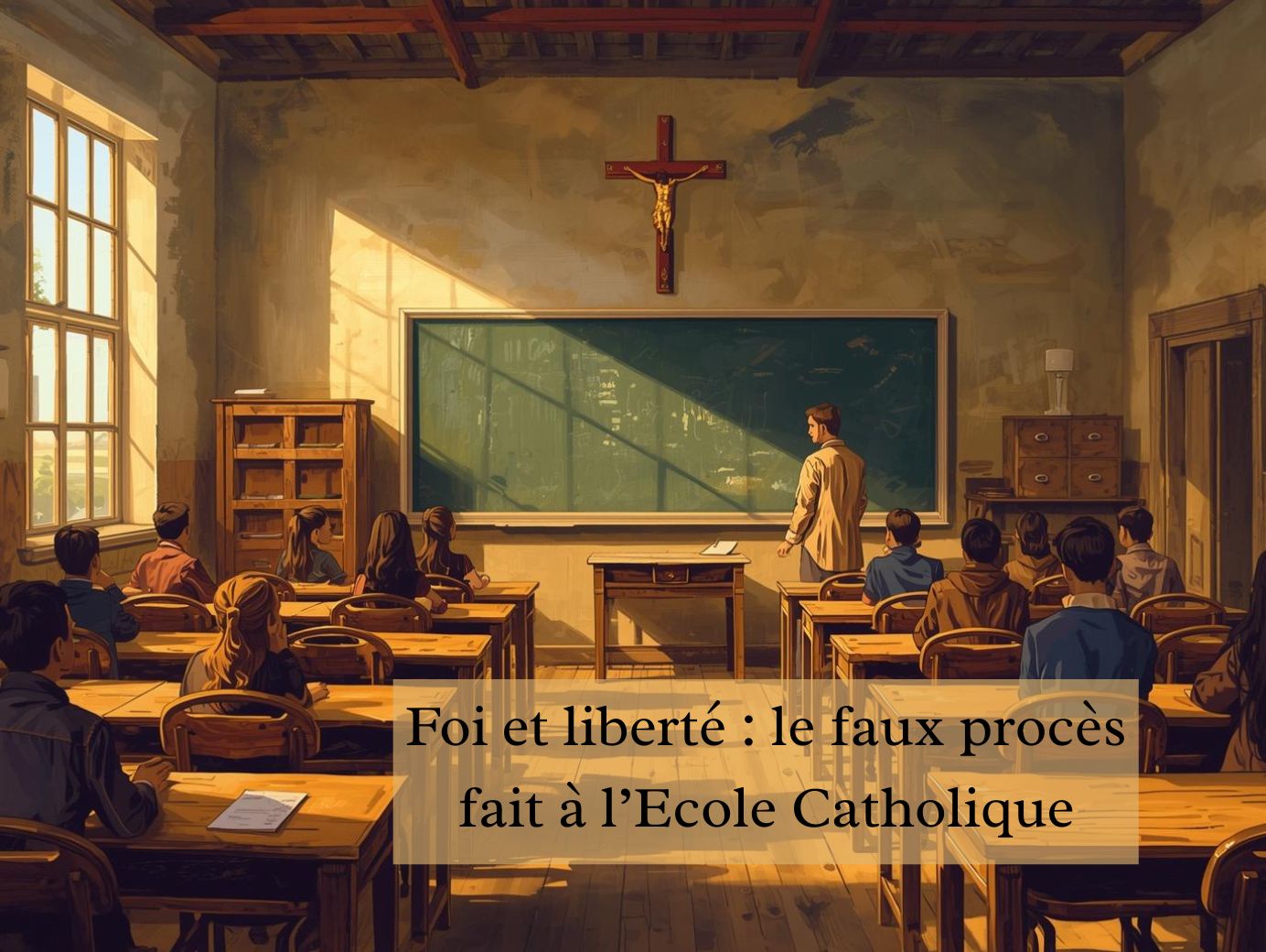 Foi et Liberté :le faux procès fait à l'École Catholique
