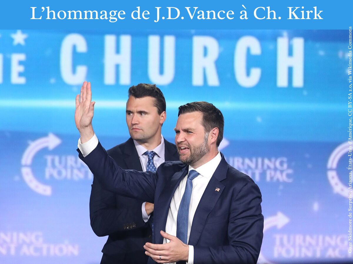 L’hommage de J.D.Vance à Ch. Kirk