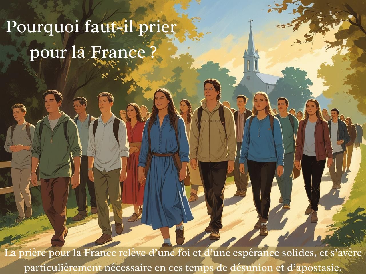 Pourquoi faut-il prier pour la France ?
