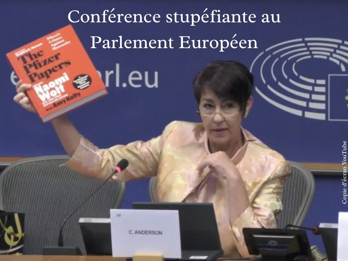 Conférence stupéfiante au Parlement Européen - Pfizer papers