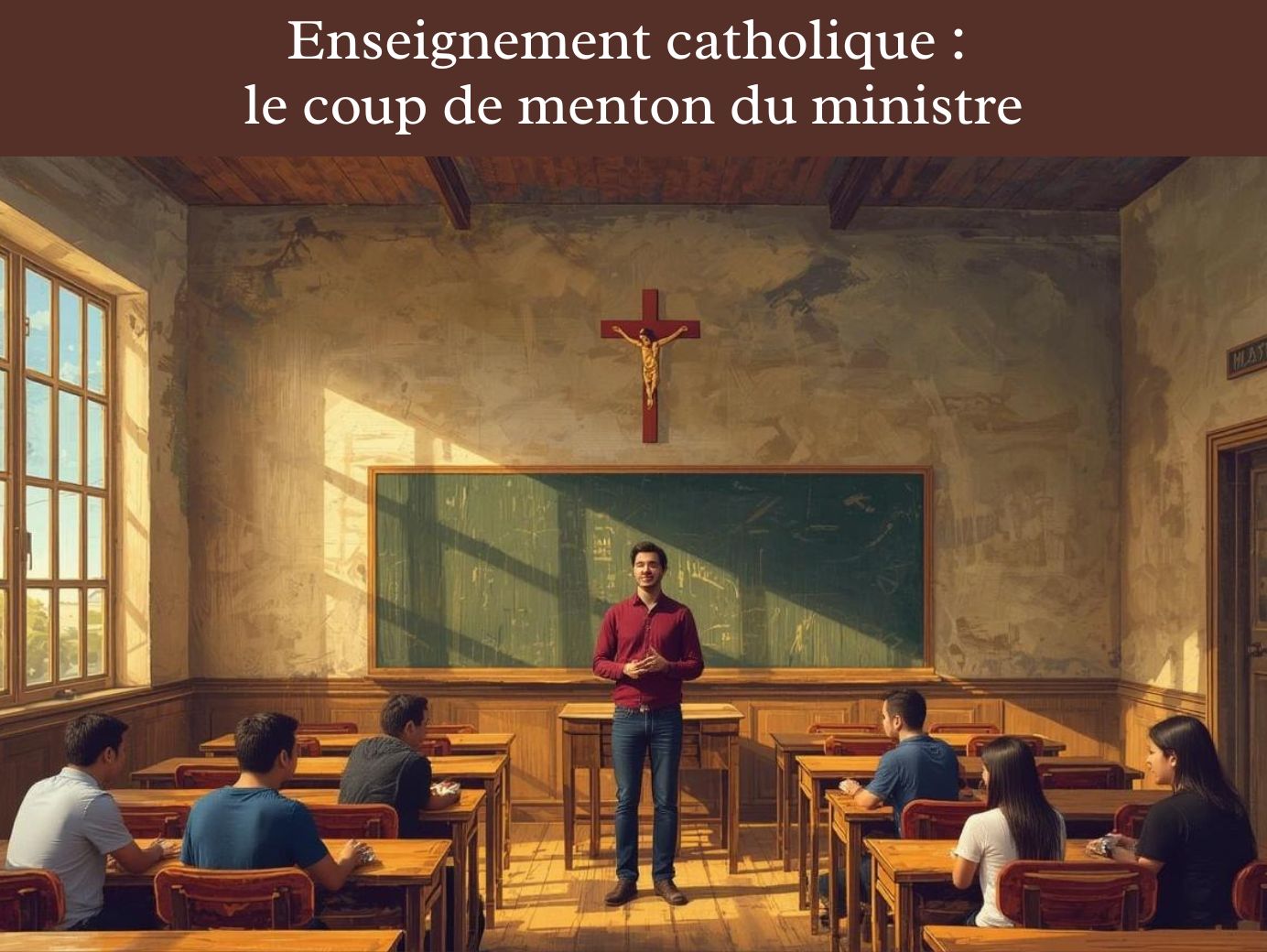 Enseignement catholique  le coup de menton du ministre