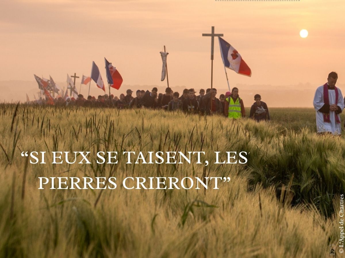 “SI EUX SE TAISENT, LES PIERRES CRIERONT”