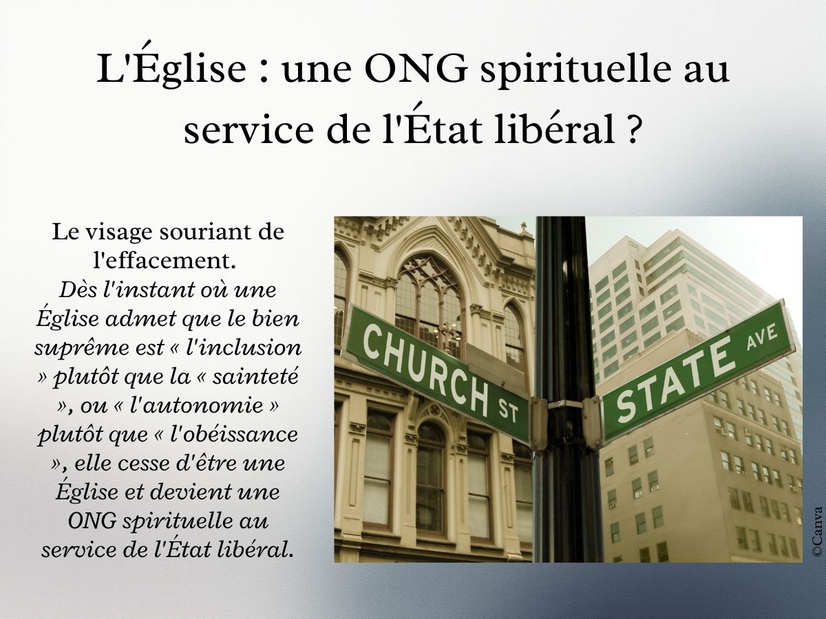 L'Église : une ONG spirituelle au service de l'État libéral ?