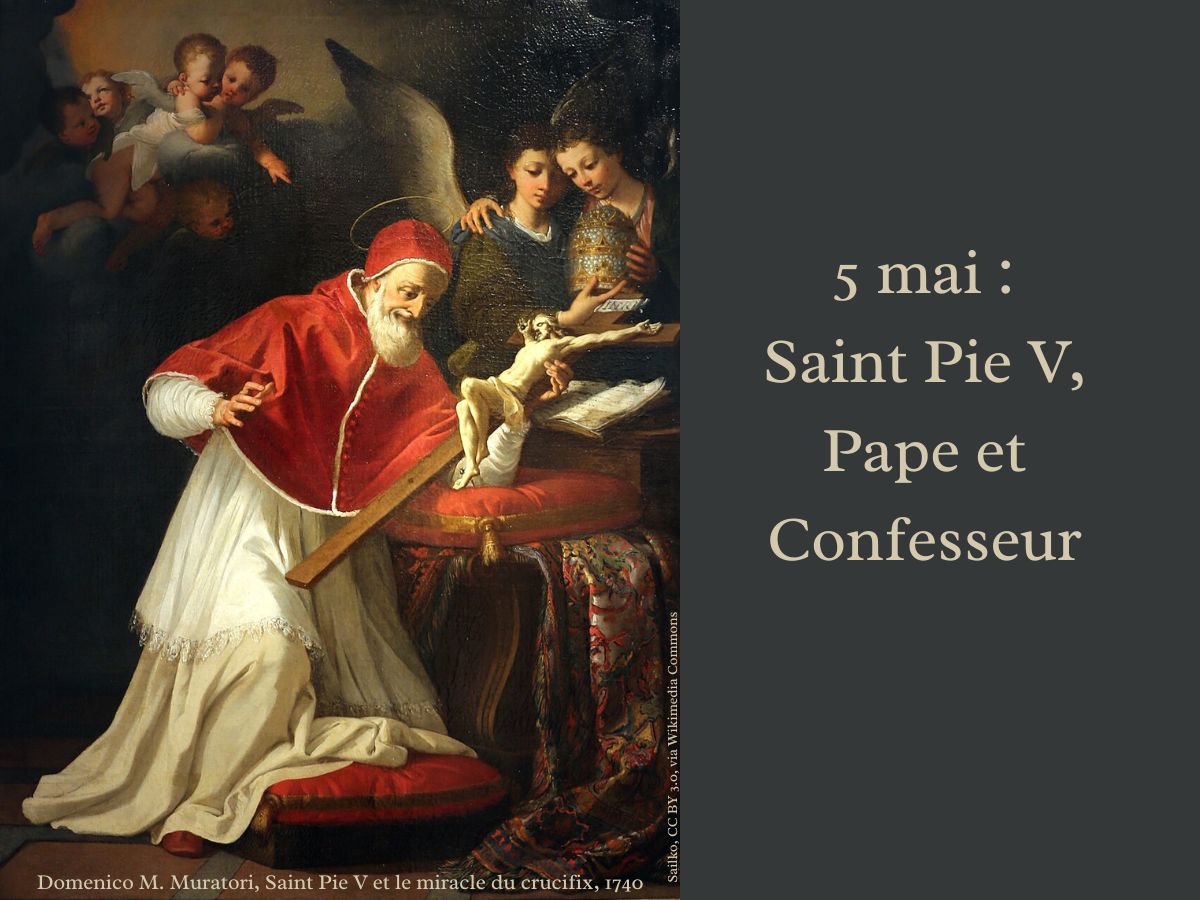 Saint Pie V, Pape et Confesseur