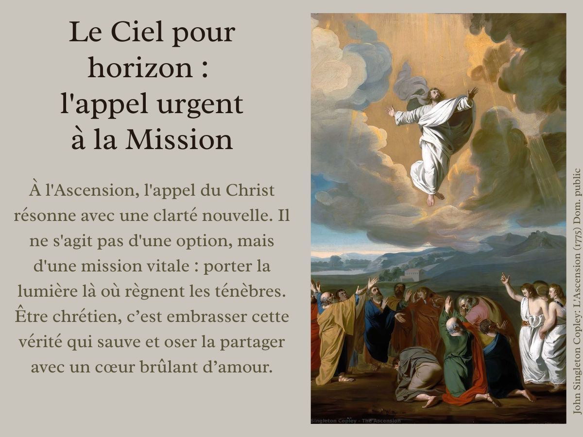 Le Ciel pour horizon :  l’appel urgent à la mission