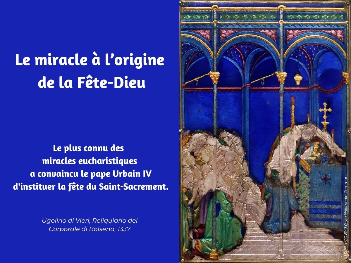 Le miracle à l’origine de la Fête-Dieu
