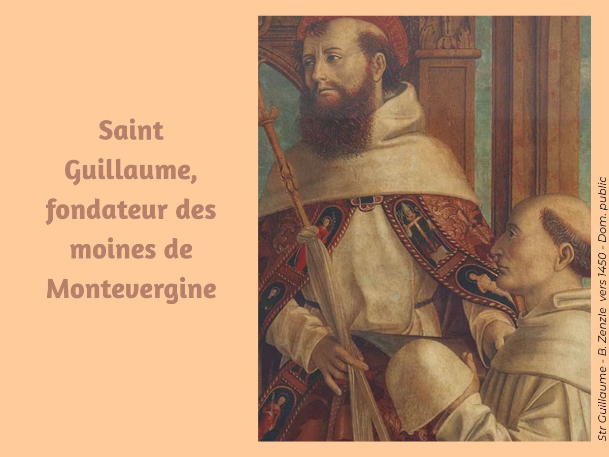 Saint Guillaume, fondateur des moines de Montevergine