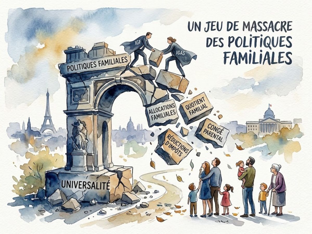 Un rapport IGF-Igas prépare le dynamitage de la politique familiale