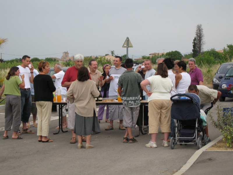5b reunion a la colline fleurie juin 2006