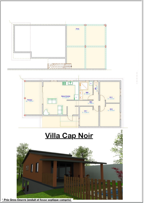 Villa cap noir